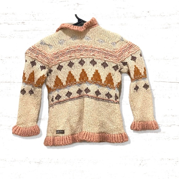 Matilda Jane Just Imagine Stephanie Open Front Knit Sweater Cardigan Size 4 - Picture 2 of 6